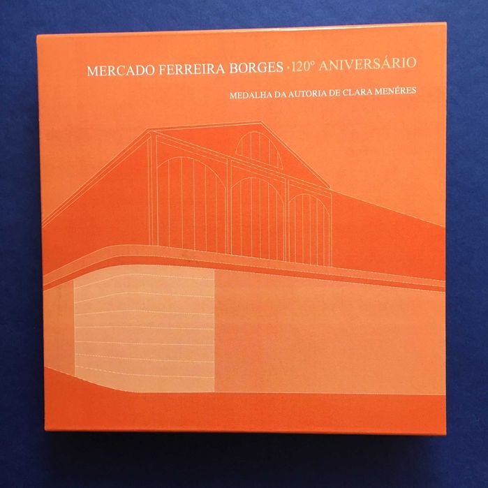 Mercado Ferreira Borges(PORTO)-120º.Aniv.,Escultora Clara Menéres-INCM