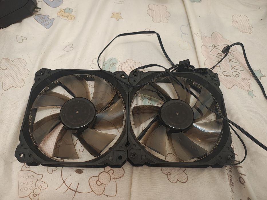 Zestaw 10 sztuk wentylatorów spc silentium nzxt Genesis krux