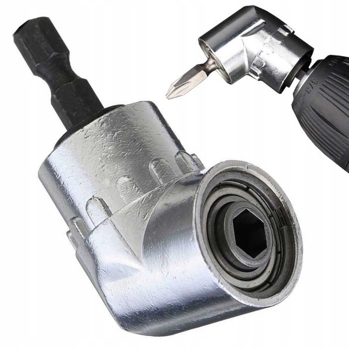 Adapter kątowy do bitów nasadka do wkrętarki uchwyt hex