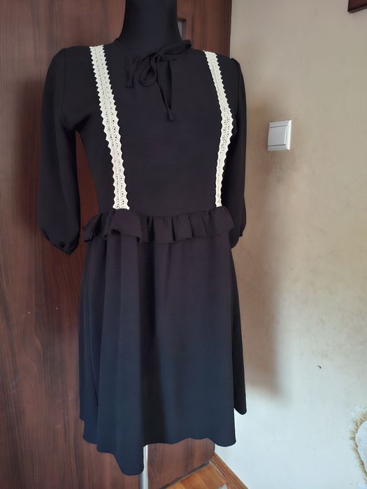 Sukienka Rue Paris r. S/M czarna