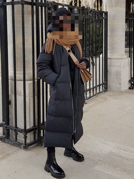 Kurtka puchowa Zara placsz