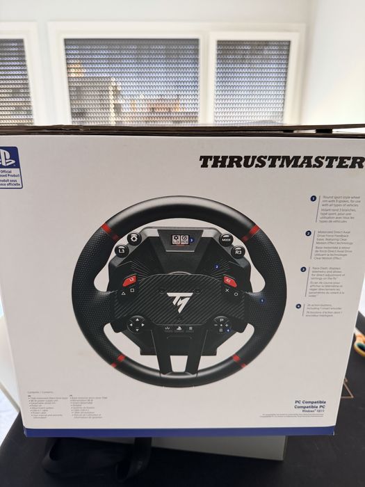 Thrustmaster T598 + Suporte (Racing Wheel Stand) – Como novo