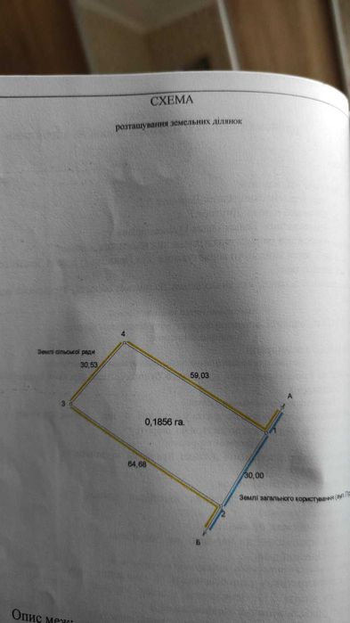 Участок під забодову