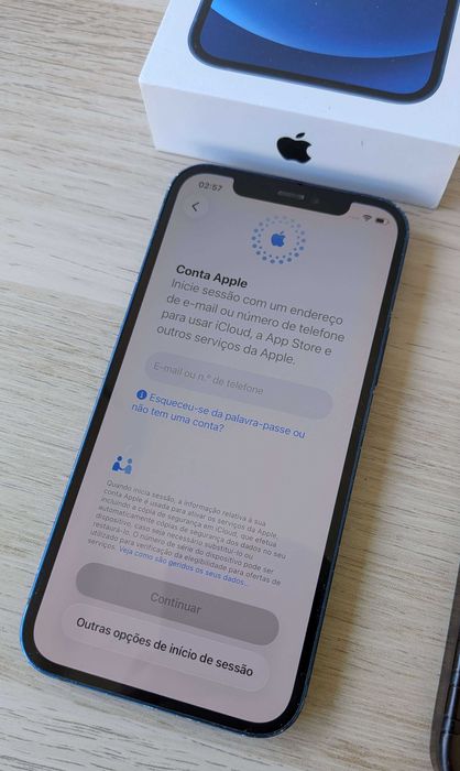 iPhone 12 128GB Funcionando Perfeitamente – Traseira Rachada