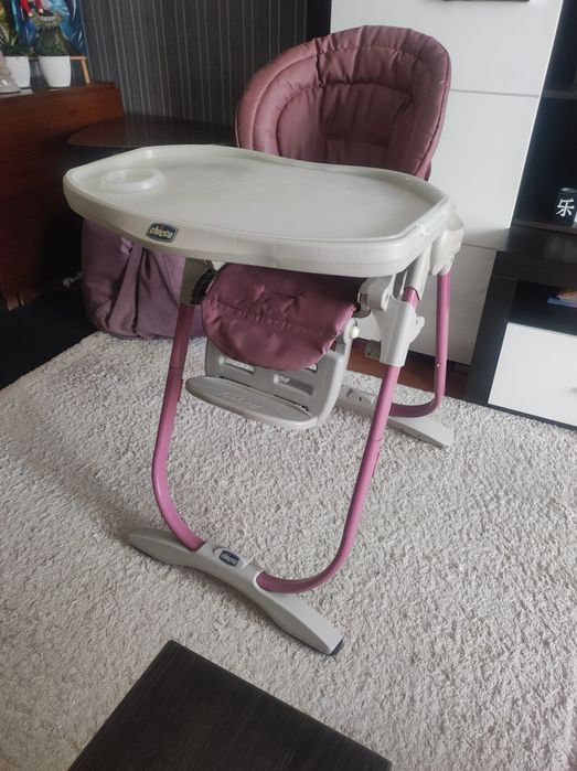 Стільчик для годування Chicco Polly Magic Рожевий