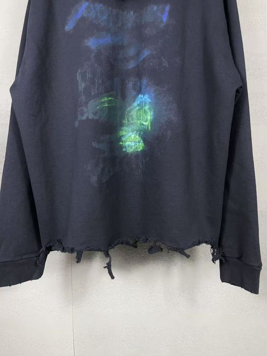 Худи BALENCIAGA оверсайз унисекс черная