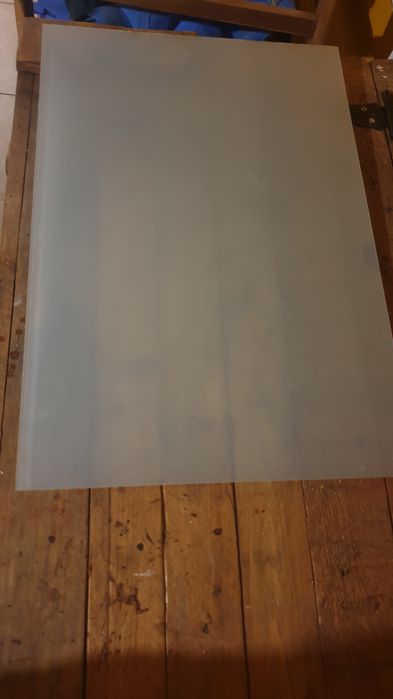 Vidro fosco . Como novo