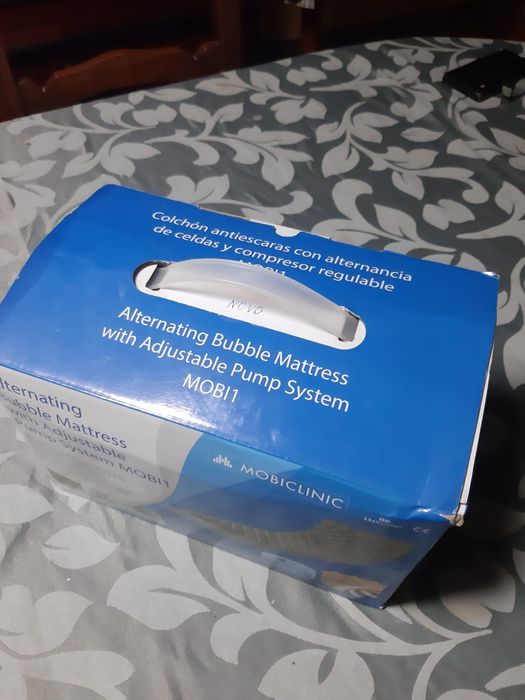 Colchão anti escaras com motor como NOVO