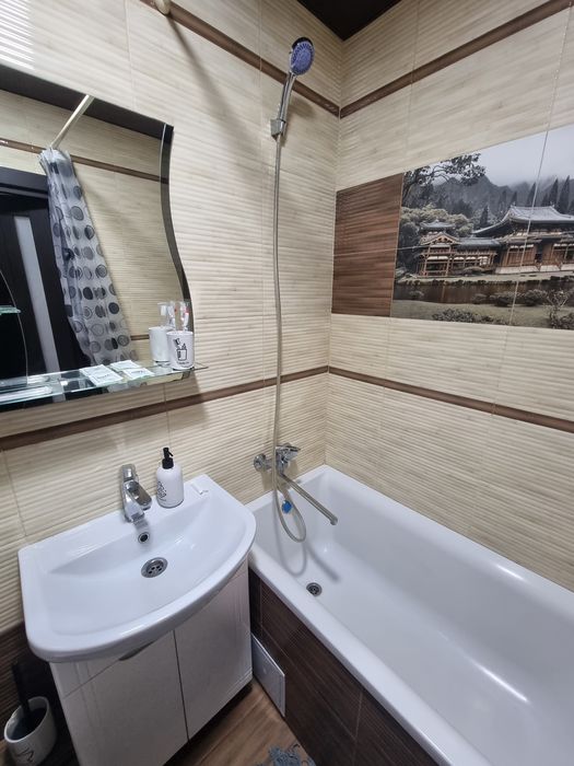 Квартира с видом на Днепр. Солнечный. ТРЦ Вавилон. Посуточно