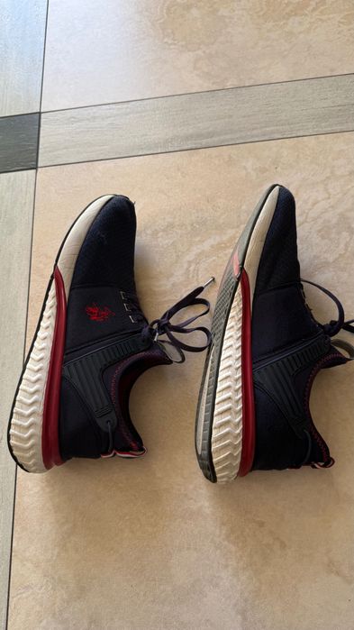 Sneakersy U.S. POLO ASSN. granatowe