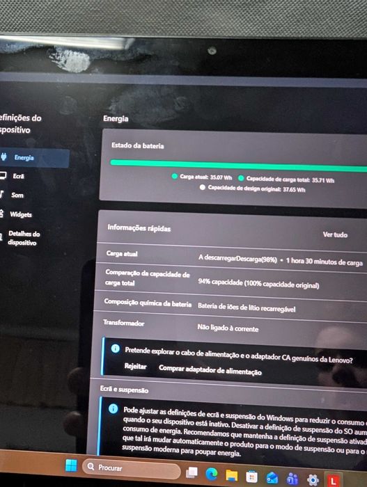 Portátil Lenovo Miix 520-12IK i5 8GB RAM SSD