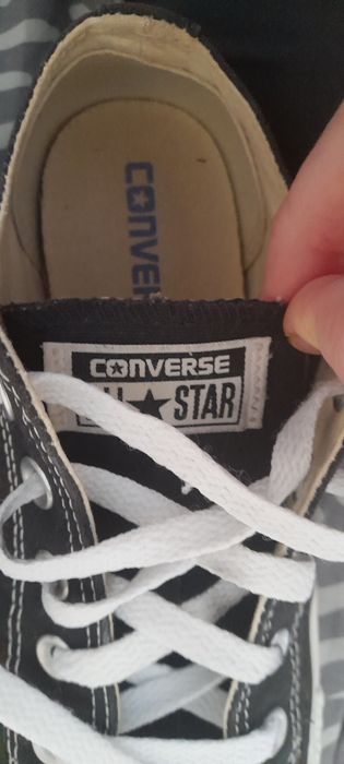 Trampki czarne Converse rozm. 36.5