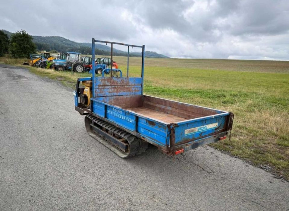 міні думпер міні самоскид японський гусеничний 1000 кг SHIKOKU K1000