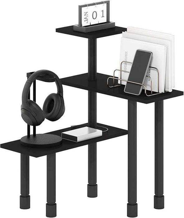 Półka narożna do kuchni biura itd Furinno Turn-N-Tube 3-poziomowa