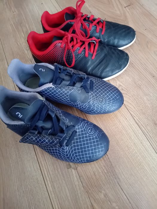 Buty do piłki nożnej korki Kipsta Viralto na rzepy