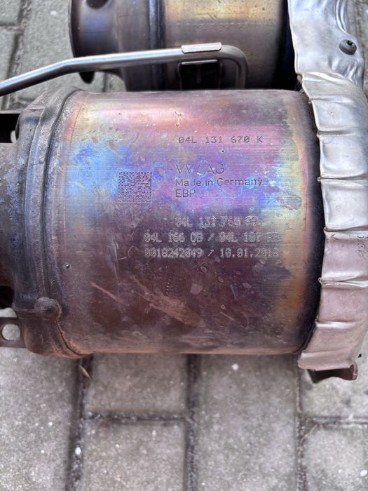 Filtro de particulas (DPF) – VW / AUDI / SEAT / ŠKODA – 2.0 TDI   ( SATURADO)