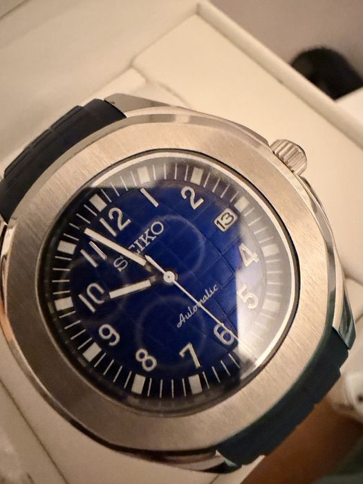 Relógio Seiko "Aquanaut Mod" (Azul)