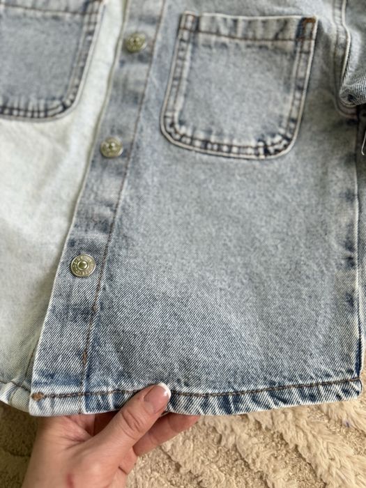 Джинси Zara, джинсовий піджак. Джинсовка джинсова куртка джинсы зарв