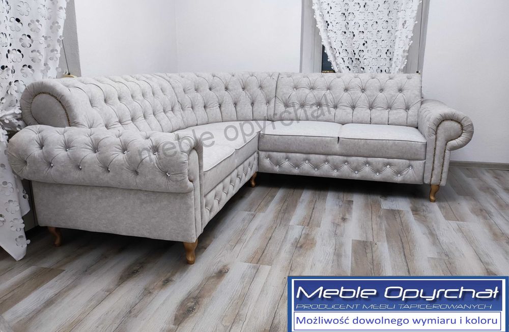 PRODUCENT!!  narożnik  głebokie pikowanie NR 465