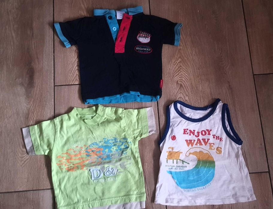 3 koszulki dla chłopca