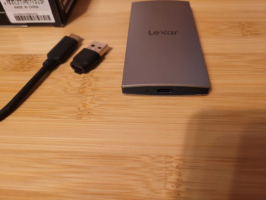 Dysk Przenośny SSD 1 TB Lexar ES3, Praktycznie Nowy GW Producenta