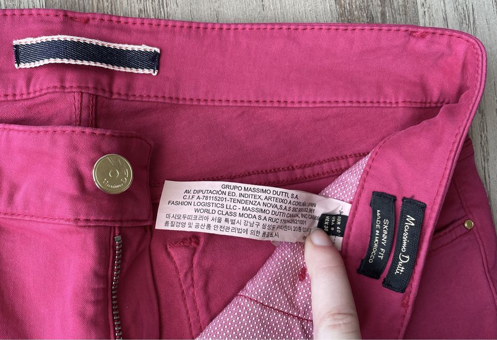 Calças Fúscia (Massimo Dutti, tamanho 40)