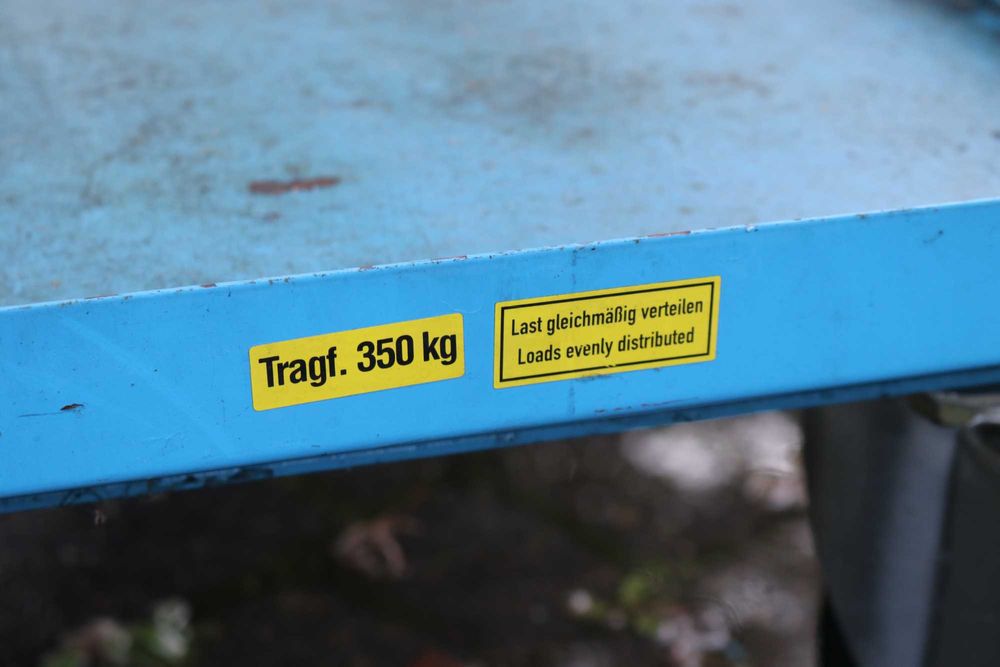 Wózek platformowy, magazynowy