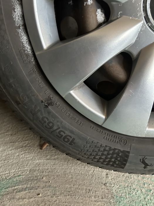 Диски с шинами зимними R15