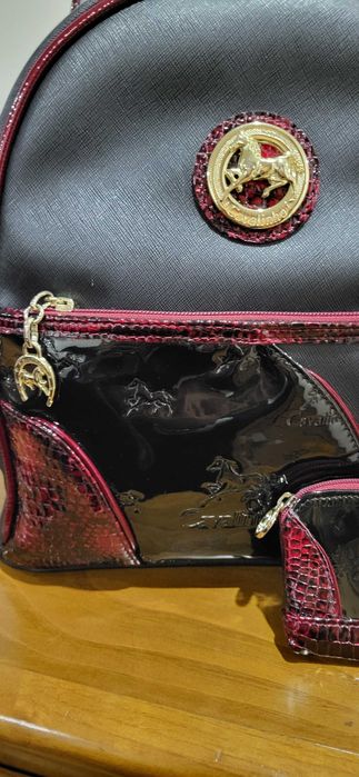 Mochila da Cavalinho Nova e Moedeiro Novo