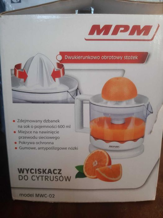 Соковижималка для цитрусових MPM MWC-02