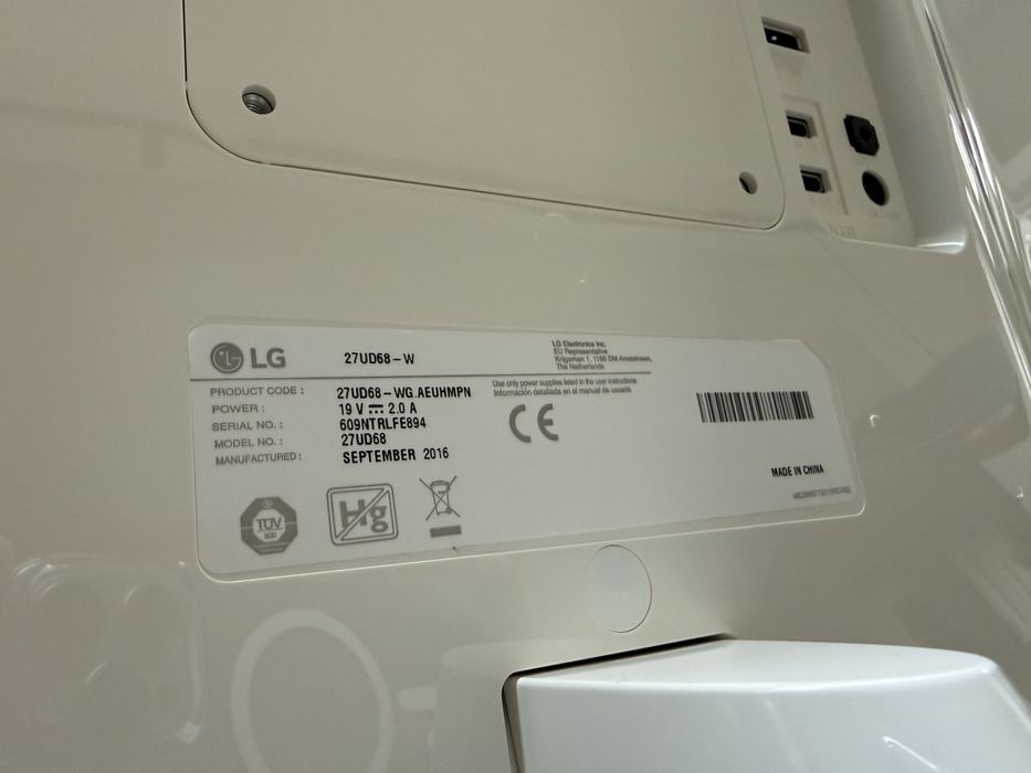 Monitor 27" LG 27UD68 4K IPS | FreeSync | Idealny do grafiki/biura