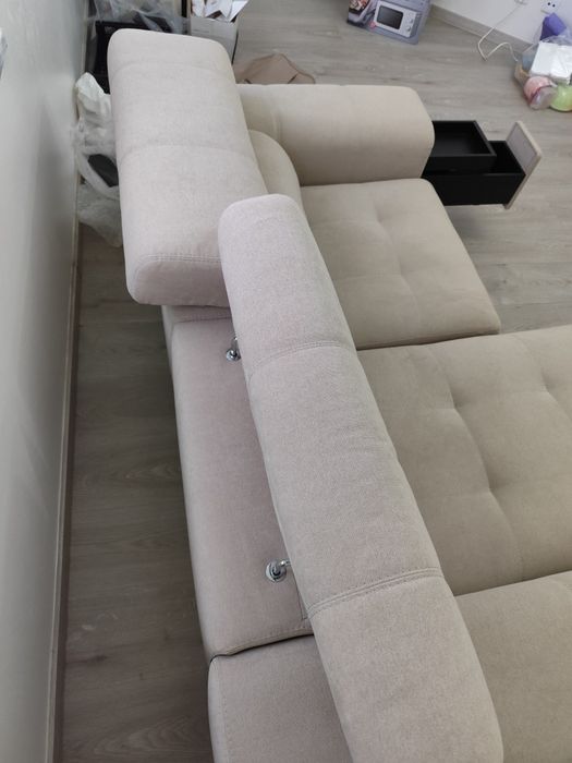Sofá beje como novo