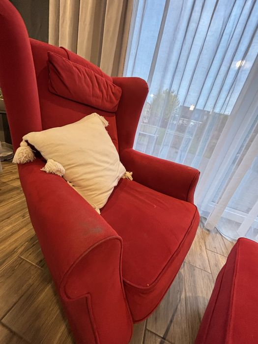 Fitel uszak z podnóżkiem