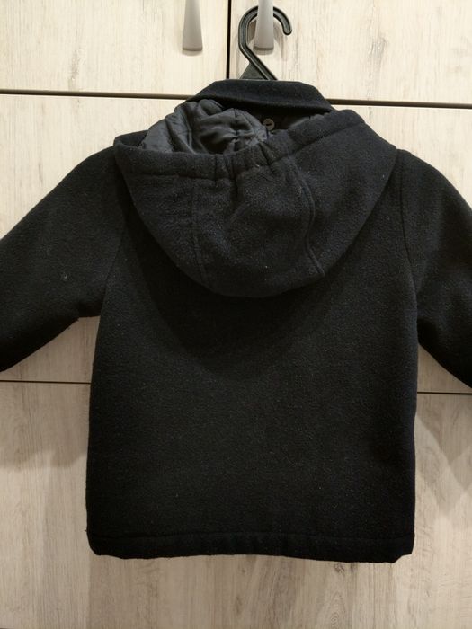 Płaszcz Mayoral rozm 86 granat chrzest święta