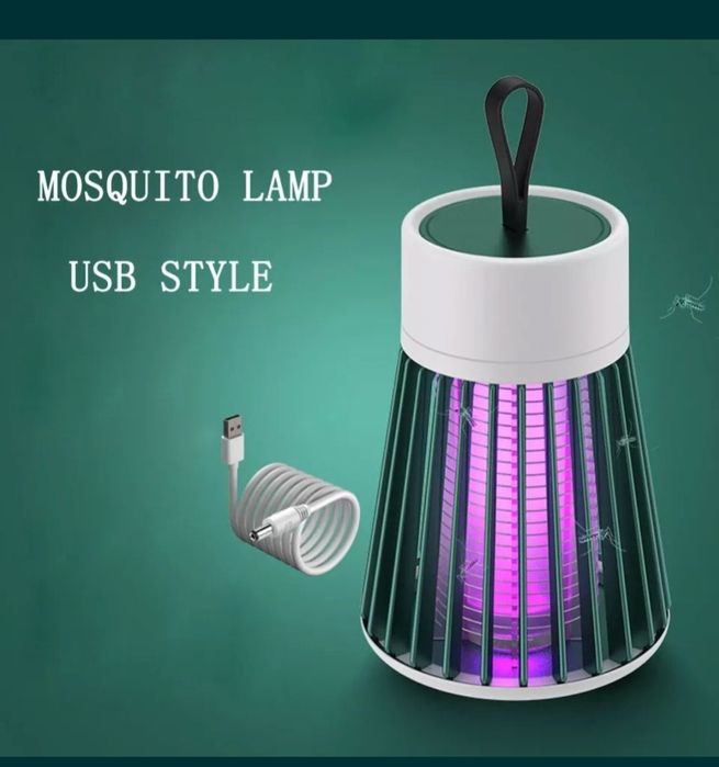 USB Лампа електрическая антимоскитная от комаров.