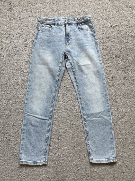 H&M spodnie dżinsy niebieskie 164 nowe