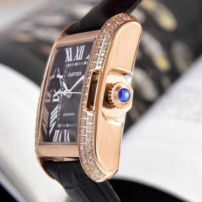 Годинник автоматичний Cartier Tank Anglaise WT100018