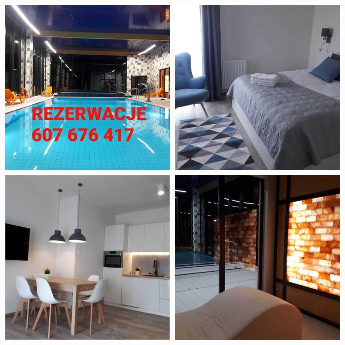 FERIE Apartamenty nad morzem  basen kryty jacuzzi SPA sauny Kołobrzeg