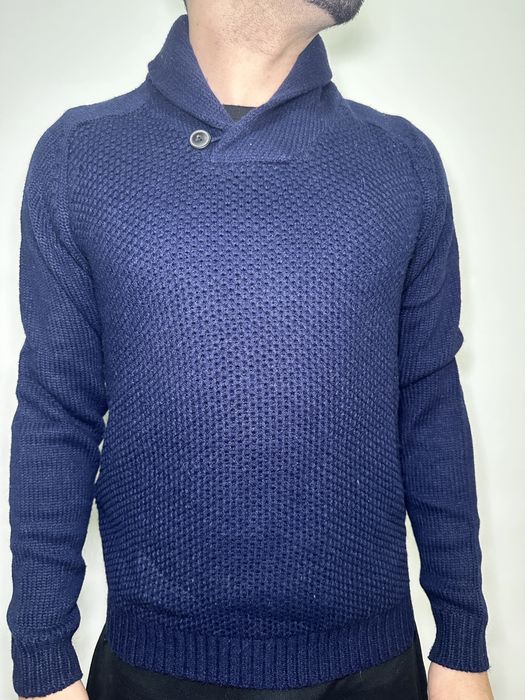 Camisola homem malha tricotada