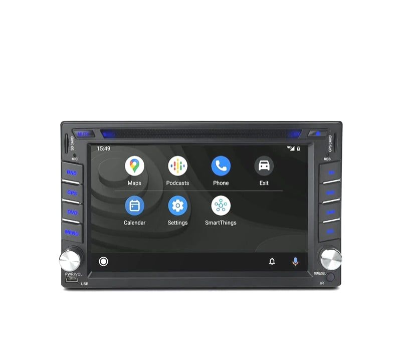 AUTO RADIO ANDROID 12 GPS DVD 2DIN HD TÁCTIL BLUETOOTH USB SD