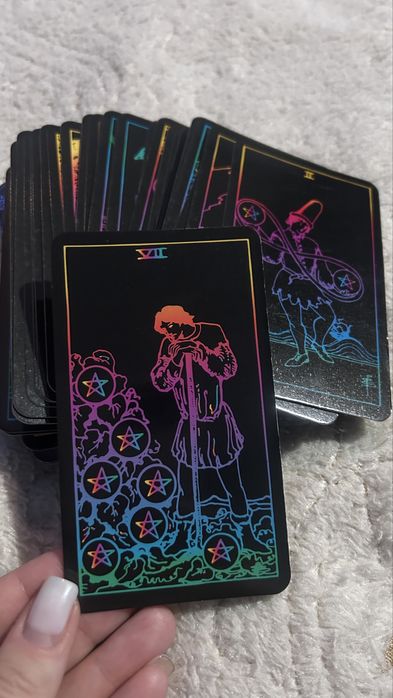 Карти таро Уейта неон