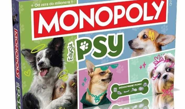 Monopoly psy gra planszowa