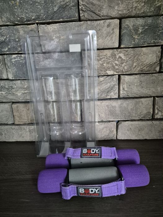 Ciężarki do ćwiczeń 2 szt łączna waga   3kg