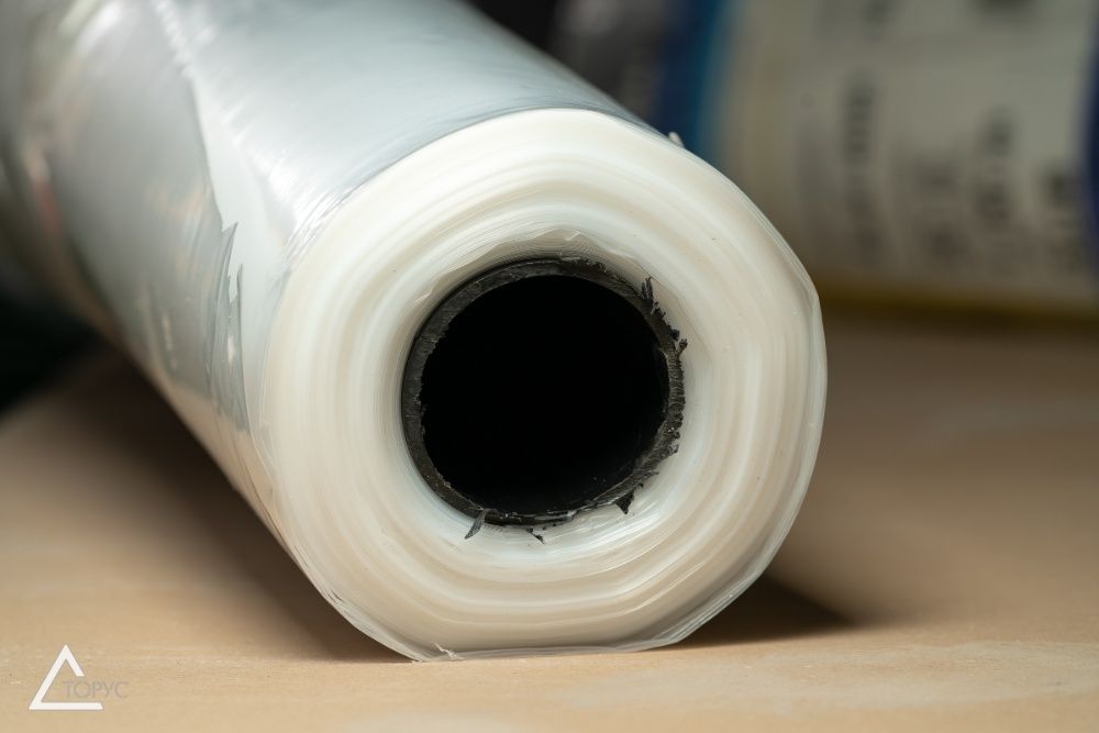 Плівка будівельна чорна, сіра, біла 1,5 м, 30 - 200 мк