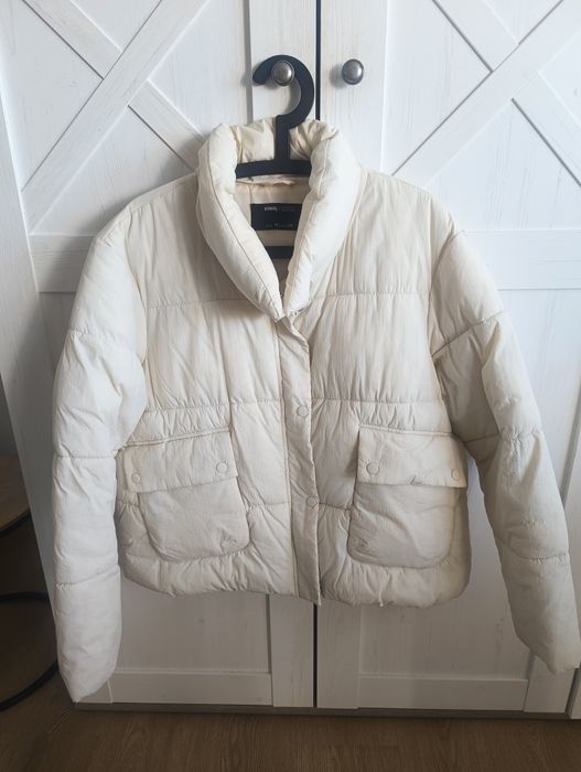 Śmietankowa kurtka 38 Sinsay