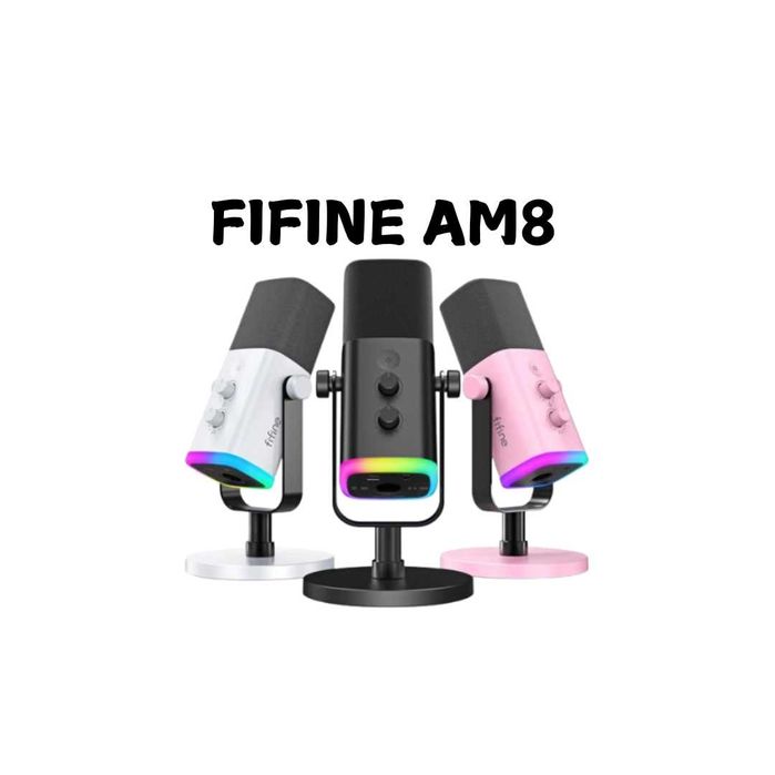 Мікрофон Fifine AM8 Динамічний Геймерський Ampligame