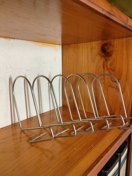Suporte de livros de encaixe 6 unidades