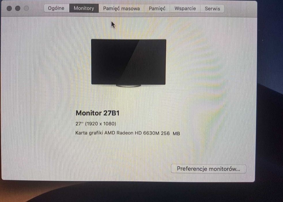 komputer Apple Mac Mini SSD 500GB l5 8GB ram