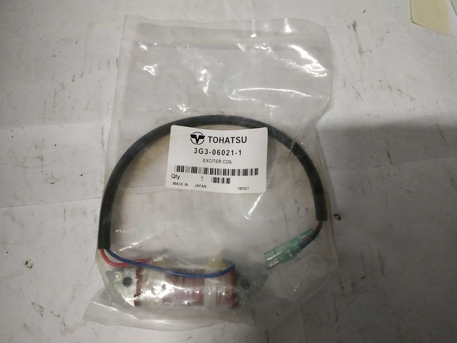 Cewka ładowania silnik zaburtowy Tohatsu 15HP Nowa