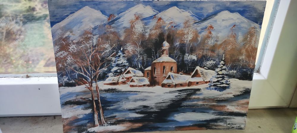 Obraz akrylowy ręcznie malowane 40x50 i inne